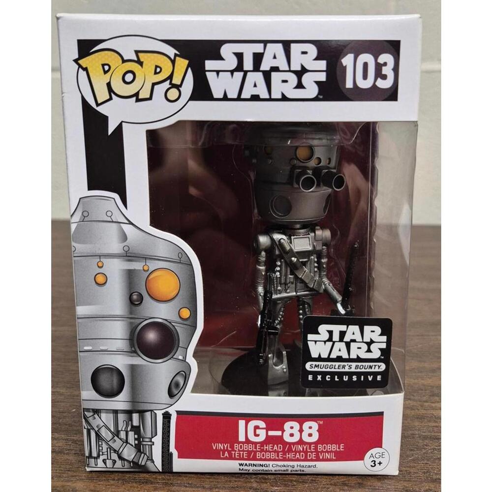 Star Wars IG-88 Pop! Vinyl Figure - Smuggler's Bounty Exclusive